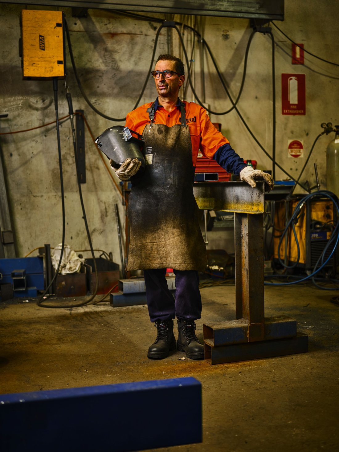 Workwear for welders and fabricators 