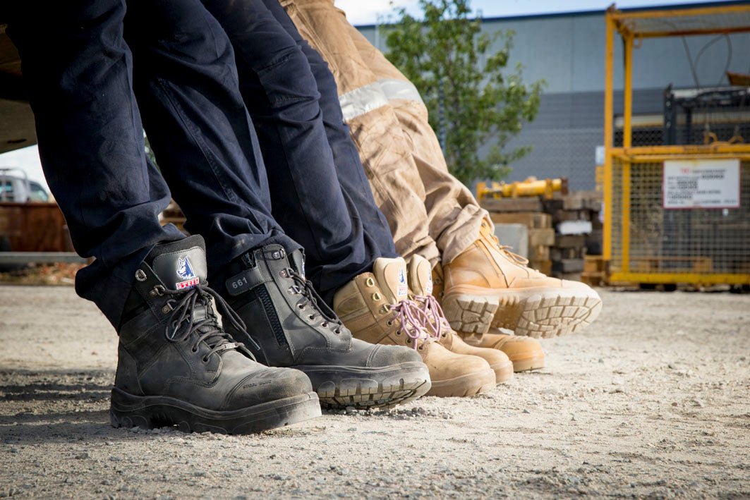 Leather Work Boots - BIG Boots UK