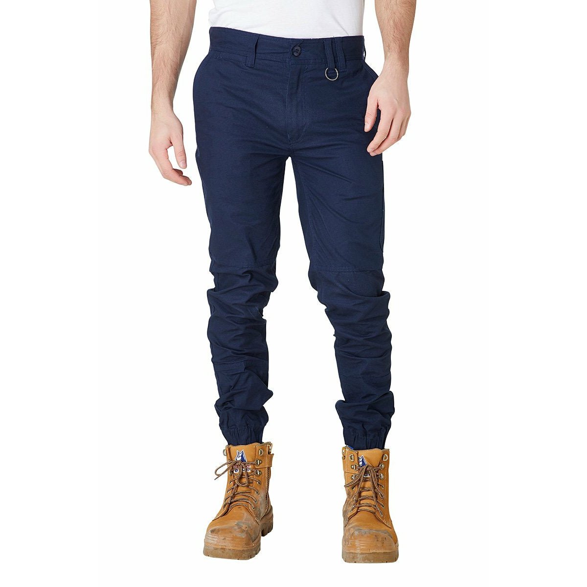 Mens cuffed hot sale pants