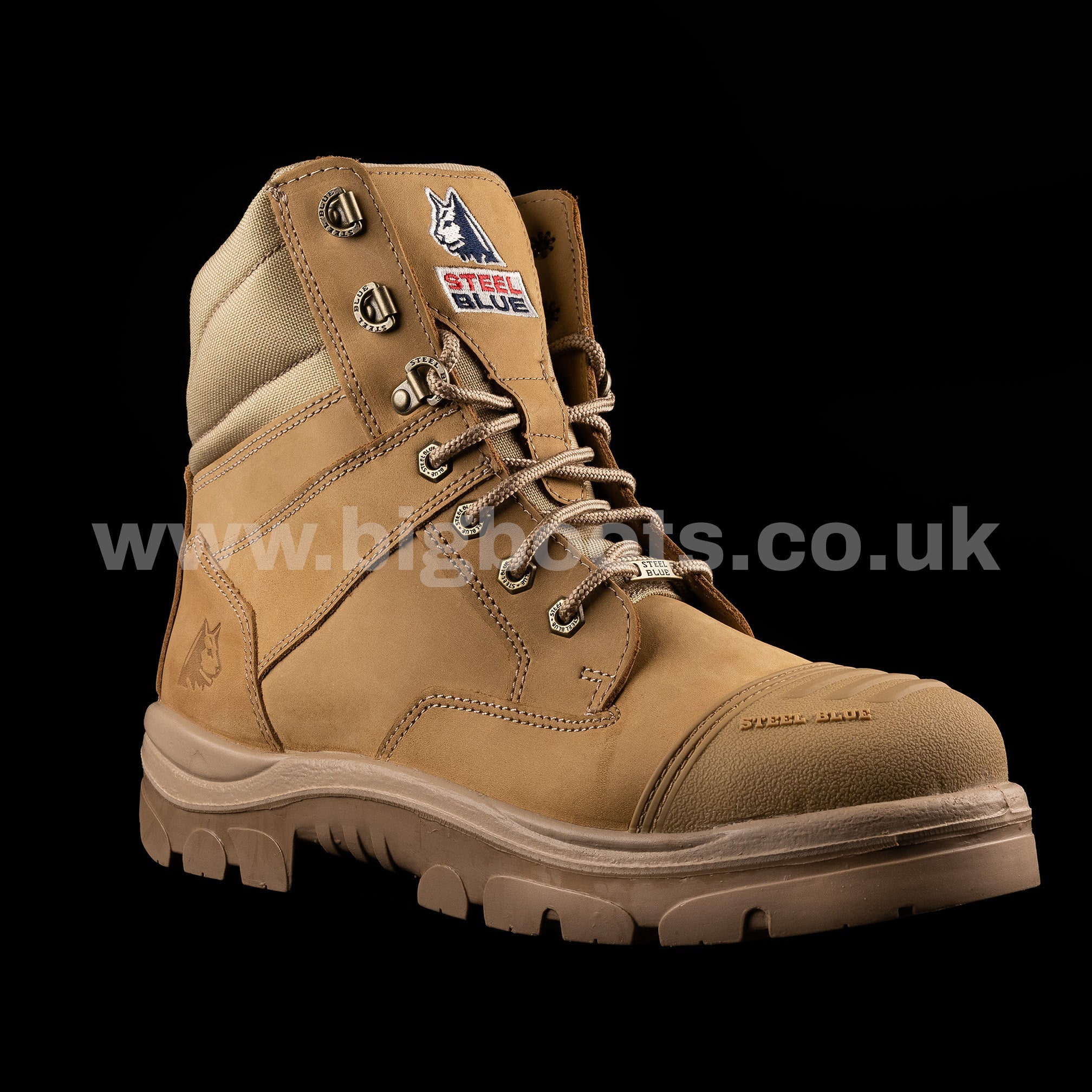 Steel blue outlet safety boots uk